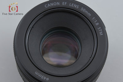 【中古】Canon キヤノン EF 50mm f/1.8 STM