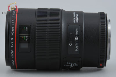 【中古】Canon キヤノン EF 100mm f/2.8 L MACRO IS USM
