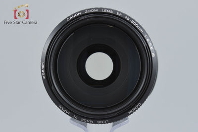 【中古】Canon キヤノン EF 75-300mm f/4-5.6 IS USM