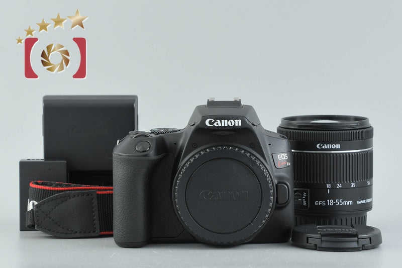 [Used] Canon EOS Kiss X10 EF-S 18-55 IS STM Lens Kit Black - Low Shutter Count