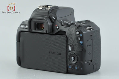 【中古】Canon キヤノン EOS Kiss X10 EF-S 18-55 IS STM レンズキット ブラック シャッター回数僅少