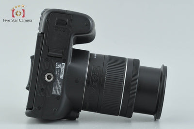 【中古】Canon キヤノン EOS Kiss X10 EF-S 18-55 IS STM レンズキット ブラック シャッター回数僅少