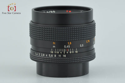【中古】CONTAX コンタックス Carl Zeiss Planar 50mm f/1.4 T* AEJ