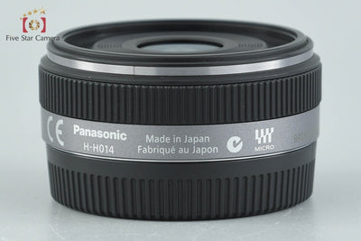 【中古】Panasonic パナソニック LUMIX G 14mm f/2.5 ASPH. H-H014