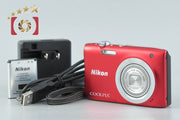 【中古】Nikon ニコン COOLPIX A100 レッド コンパクトデジタルカメラ