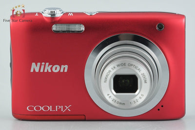 【中古】Nikon ニコン COOLPIX A100 レッド コンパクトデジタルカメラ