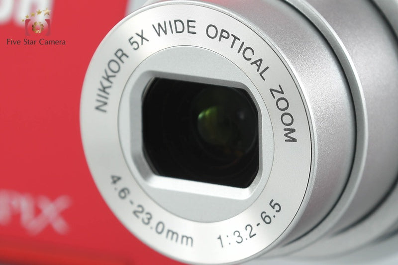 中古】Nikon ニコン COOLPIX A100 レッド コンパクトデジタルカメラ