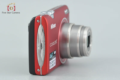 【中古】Nikon ニコン COOLPIX S5100 クリアレッド コンパクトデジタルカメラ