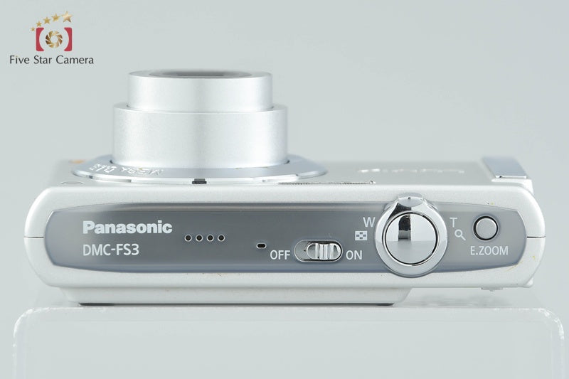 中古】Panasonic パナソニック LUMIX DMC-FS3 シルバー コンパクト