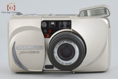【中古】OLYMPUS オリンパス μ[mju:] ZOOM 130 コンパクトフィルムカメラ