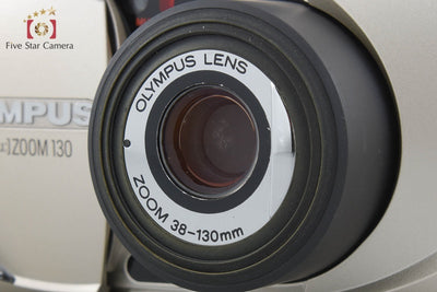 【中古】OLYMPUS オリンパス μ[mju:] ZOOM 130 コンパクトフィルムカメラ