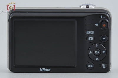 【中古】Nikon ニコン COOLPIX A10 シルバー コンパクトデジタルカメラ 元箱付き