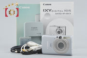 【中古】Canon キヤノン IXY Digital 110 IS シルバー コンパクトデジタルカメラ 元箱付き