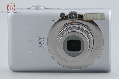 【中古】Canon キヤノン IXY Digital 110 IS シルバー コンパクトデジタルカメラ 元箱付き