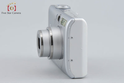 【中古】Canon キヤノン IXY Digital 110 IS シルバー コンパクトデジタルカメラ 元箱付き
