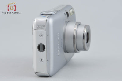 【中古】Canon キヤノン IXY Digital 110 IS シルバー コンパクトデジタルカメラ 元箱付き