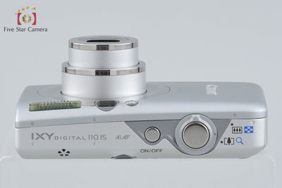 【中古】Canon キヤノン IXY Digital 110 IS シルバー コンパクトデジタルカメラ 元箱付き