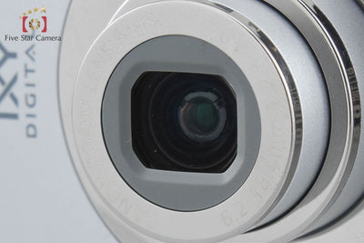 【中古】Canon キヤノン IXY Digital 110 IS シルバー コンパクトデジタルカメラ 元箱付き