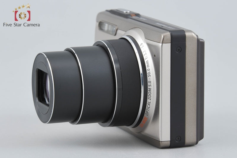 中古】OLYMPUS オリンパス μ-9010 シャンパンゴールド コンパクト