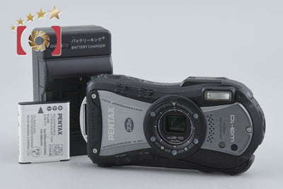【中古】RICOH リコー PENTAX ペンタックス WG-10 ブラック 防水コンパクトデジタルカメラ