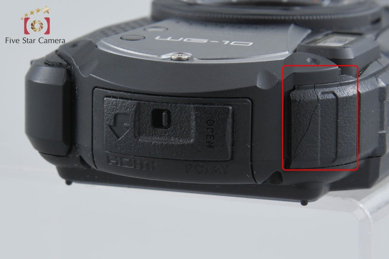 RICOH WG-10 ブラック 中古】RICOH リコー PENTAX ペンタックス WG-10 ブラック 防水