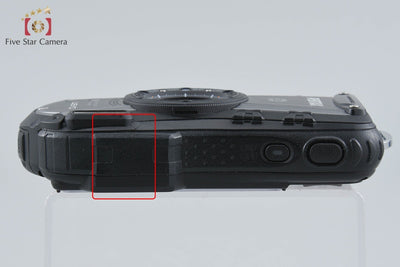 【中古】RICOH リコー PENTAX ペンタックス WG-10 ブラック 防水コンパクトデジタルカメラ