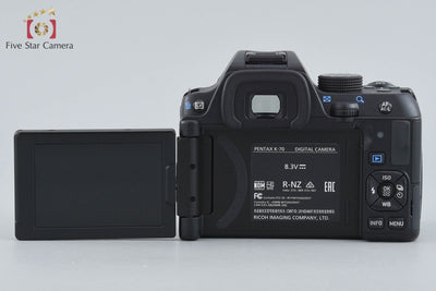 【中古】PENTAX ペンタックス K-70 ブラック デジタル一眼レフカメラ シャッター回数僅少