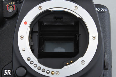 【中古】PENTAX ペンタックス K-70 ブラック デジタル一眼レフカメラ シャッター回数僅少