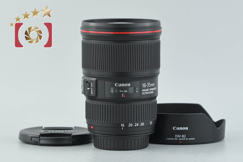 【中古】Canon キヤノン EF 16-35mm f/4 L IS USM