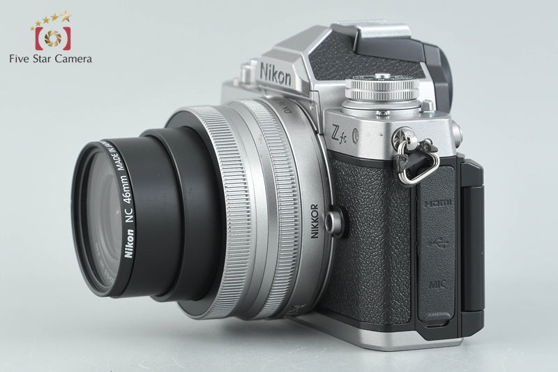 中古】Nikon ニコン Z fc 16-50 VR レンズキット シルバー シャッター