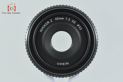 【中古】Nikon ニコン NIKKOR Z 40mm f/2 SE