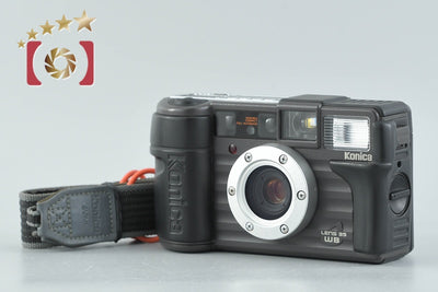【中古】Konica コニカ 現場監督 35WB グレー コンパクトフィルムカメラ