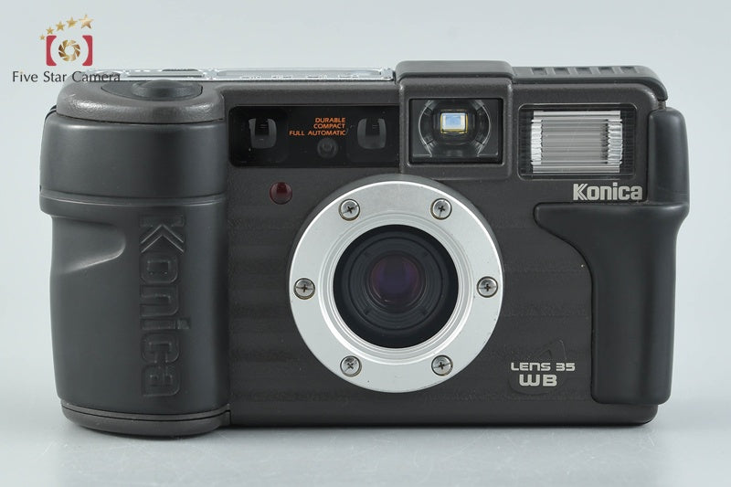 中古】Konica コニカ 現場監督 35WB グレー コンパクトフィルムカメラ
