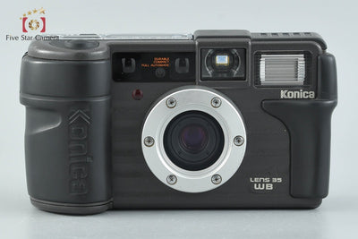 【中古】Konica コニカ 現場監督 35WB グレー コンパクトフィルムカメラ