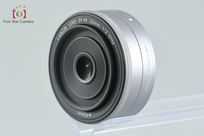【中古】Canon キヤノン EF-M 22mm f/2 STM シルバー