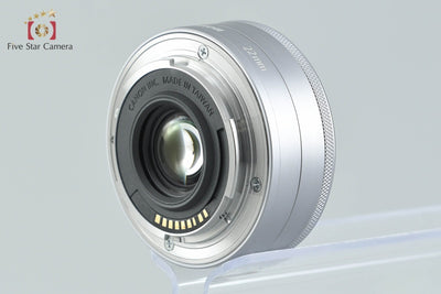 【中古】Canon キヤノン EF-M 22mm f/2 STM シルバー