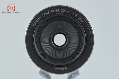【中古】Canon キヤノン EF-M 22mm f/2 STM シルバー