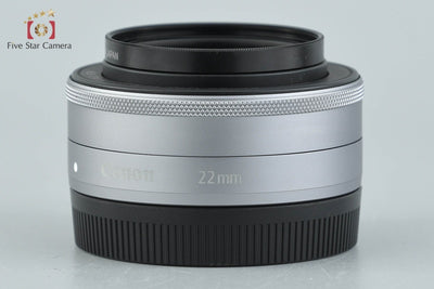 【中古】Canon キヤノン EF-M 22mm f/2 STM シルバー