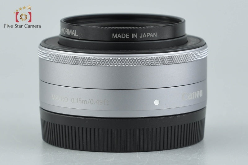 中古】Canon キヤノン EF-M 22mm f/2 STM シルバー – Five Star Camera