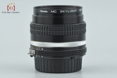 【中古】Nikon ニコン Ai-S NIKKOR 50mm f/1.4