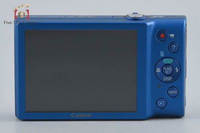 【中古】Canon キヤノン PowerShot A4000 IS ブルー コンパクトデジタルカメラ 元箱付き