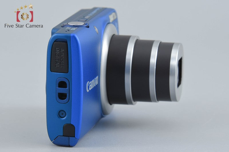 中古】Canon キヤノン PowerShot A4000 IS ブルー コンパクトデジタル