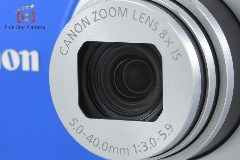 中古】Canon キヤノン PowerShot A4000 IS ブルー コンパクトデジタル