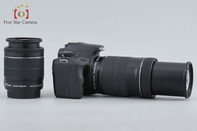 【中古】Canon キヤノン EOS Kiss X7 ダブルズームキット ブラック