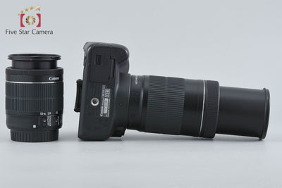 【中古】Canon キヤノン EOS Kiss X7 ダブルズームキット ブラック