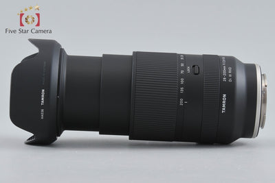 【中古】TAMRON タムロン A071 28-200mm f/2.8-5.6 Di III RXD ソニーEマウント用 元箱付き