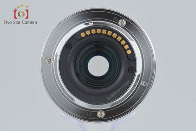 【中古】Panasonic パナソニック LUMIX G VARIO 35-100mm f/4-5.6 ASPH. MEGA O.I.S. H-FS35100 シルバー