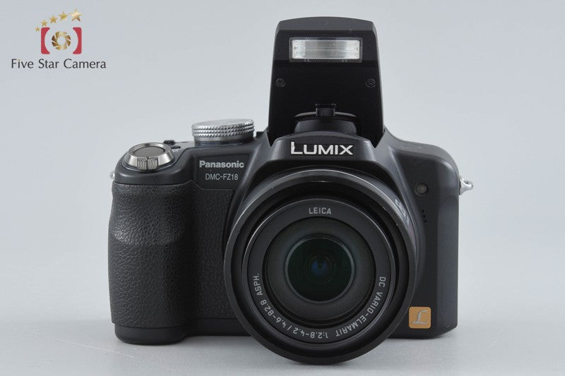 中古】Panasonic パナソニック LUMIX DMC-FZ18 ブラック コンパクト