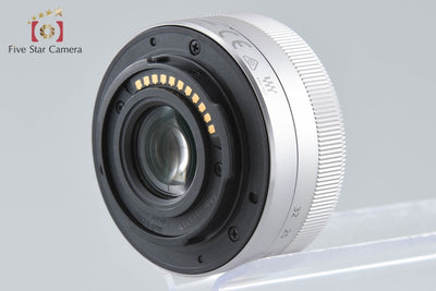 【中古】Panasonic パナソニック LUMIX G VARIO 12-32mm f/3.5-5.6 ASPH. MEGA O.I.S. H-FS12032 シルバー