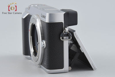 【中古】Panasonic パナソニック LUMIX DMC-GX7MK2 シルバー ミラーレス一眼カメラ シャッター回数僅少